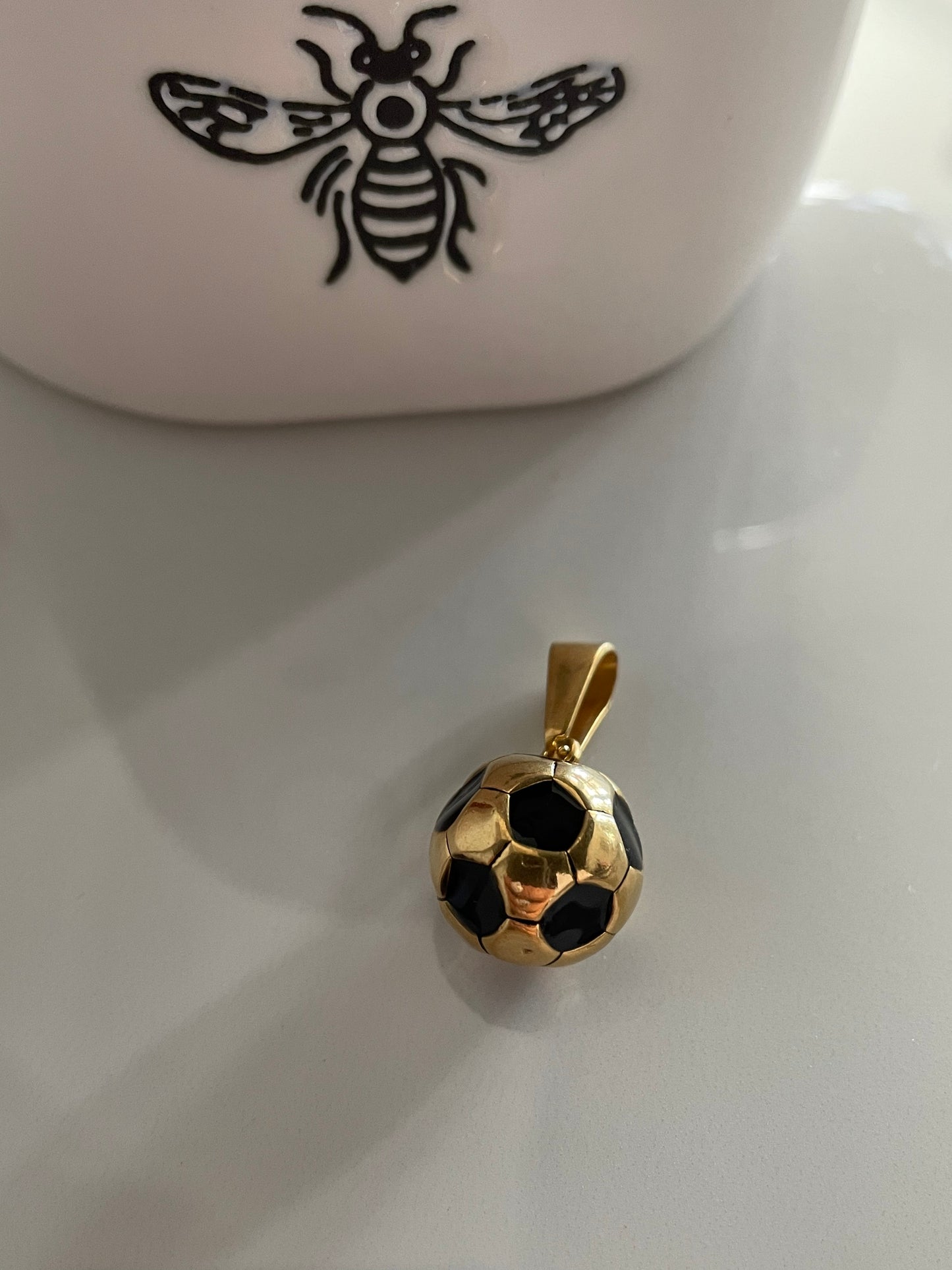 Soccer Gold Pendant