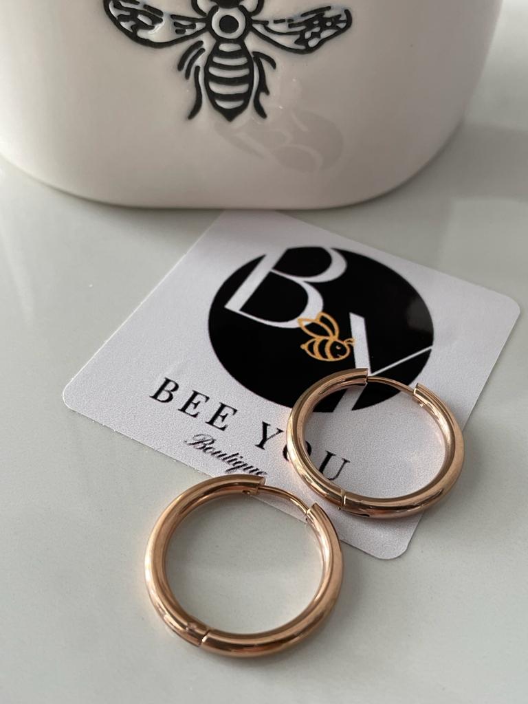 RG 18mm Hoop Earring