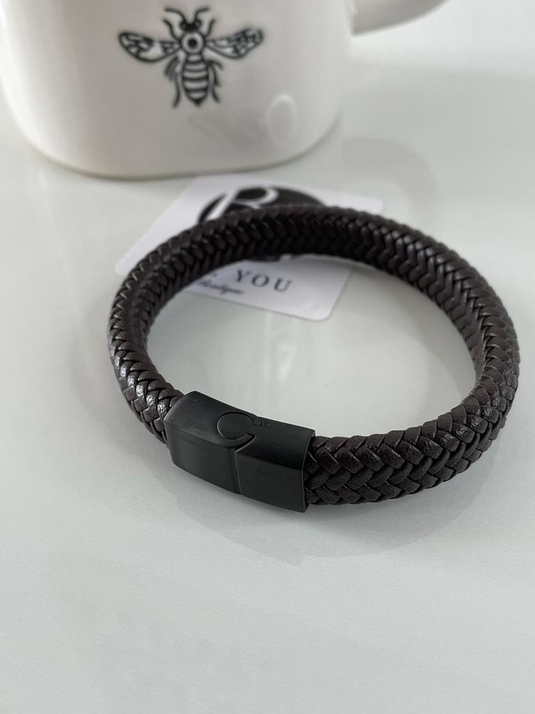 Men Brown Bracelet