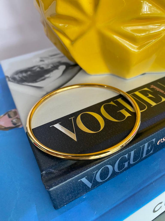 Simple Gold Bangle