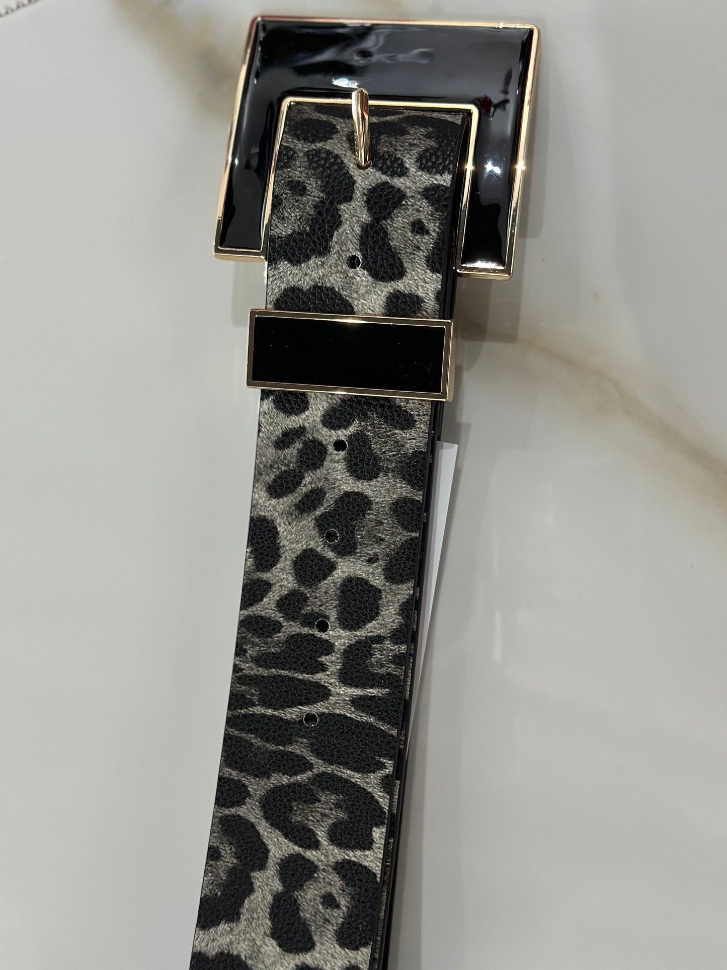 Animal Print Belt
