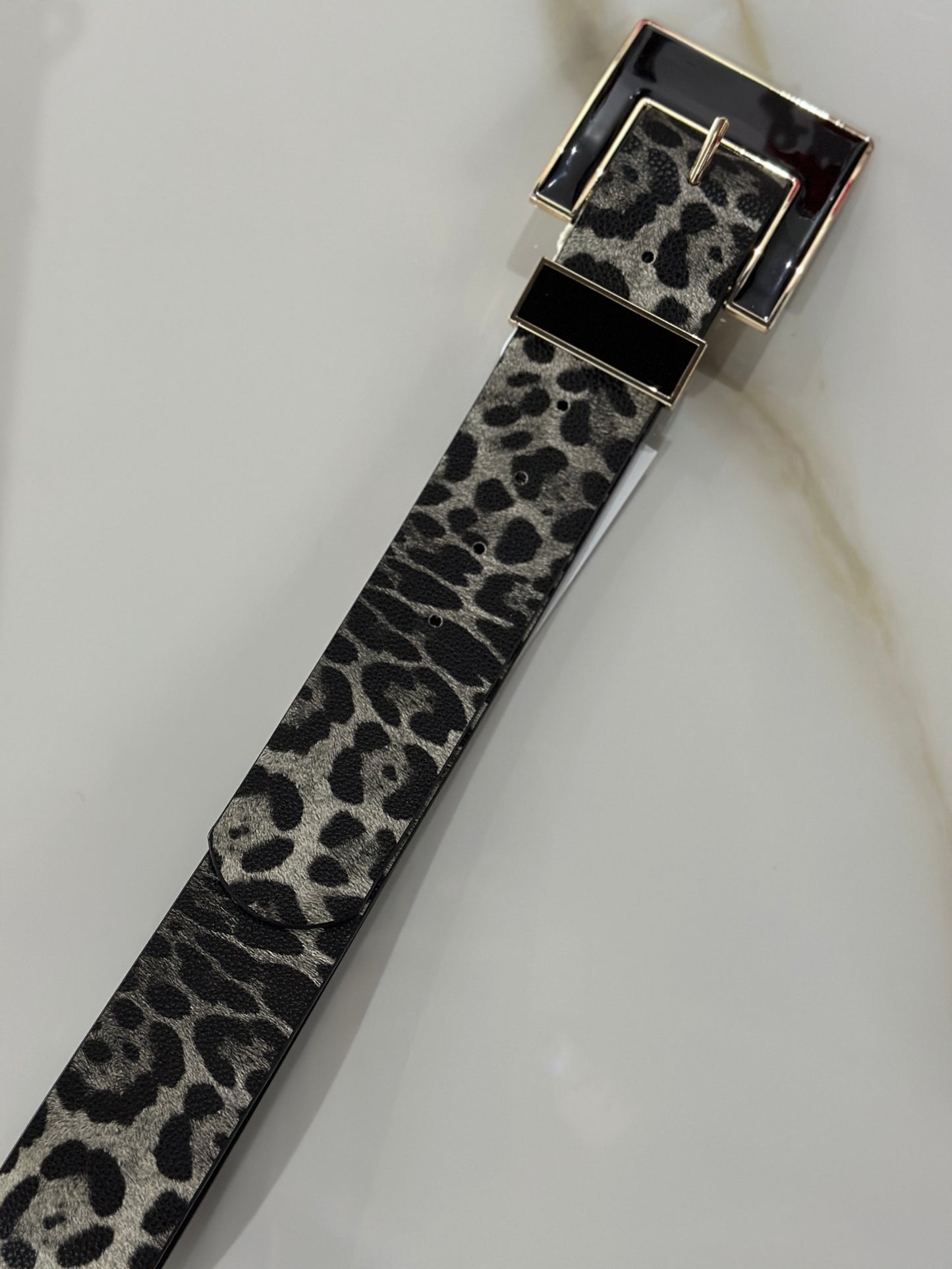 Animal Print Belt
