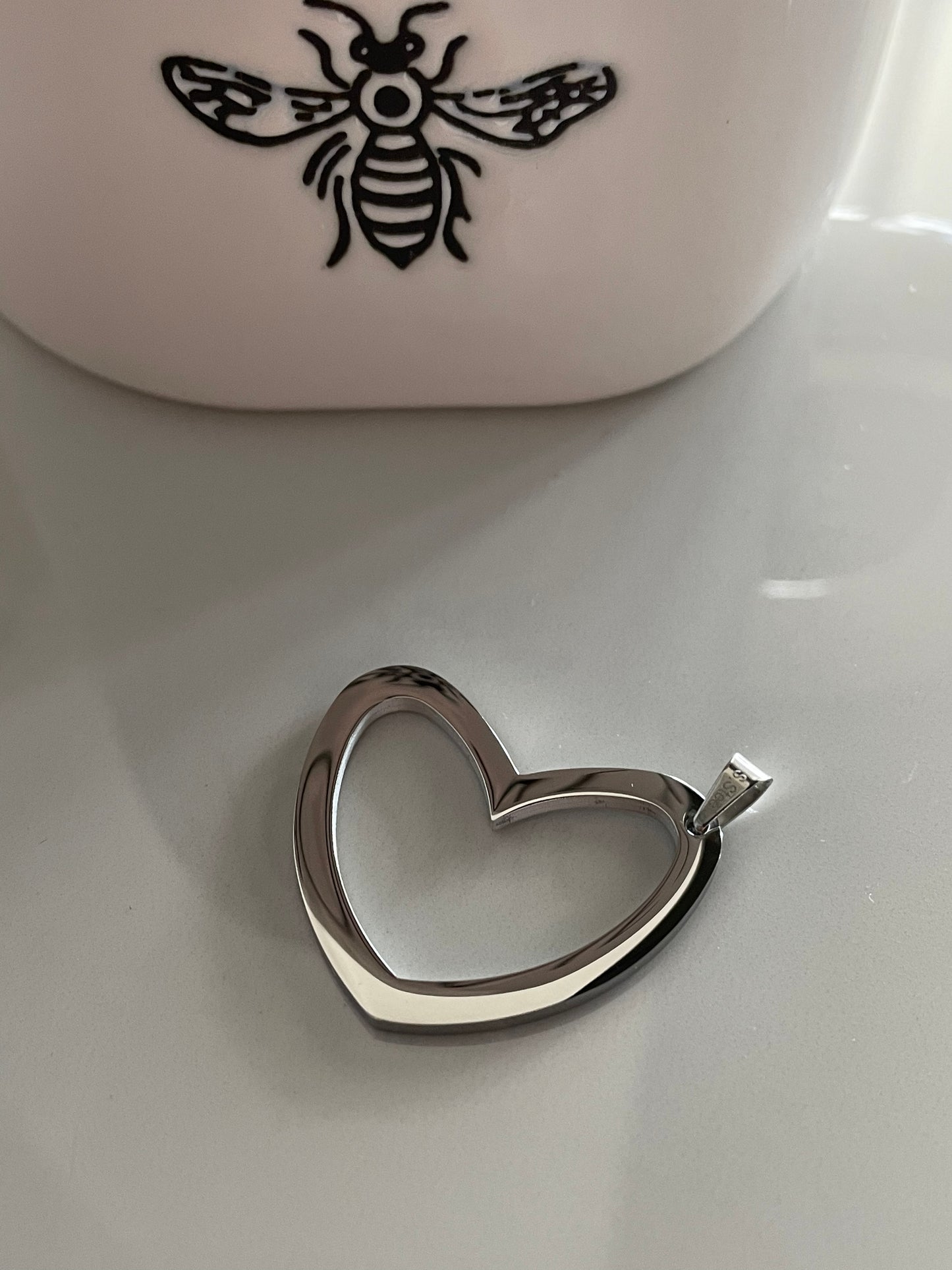 Heart Pendant Silver