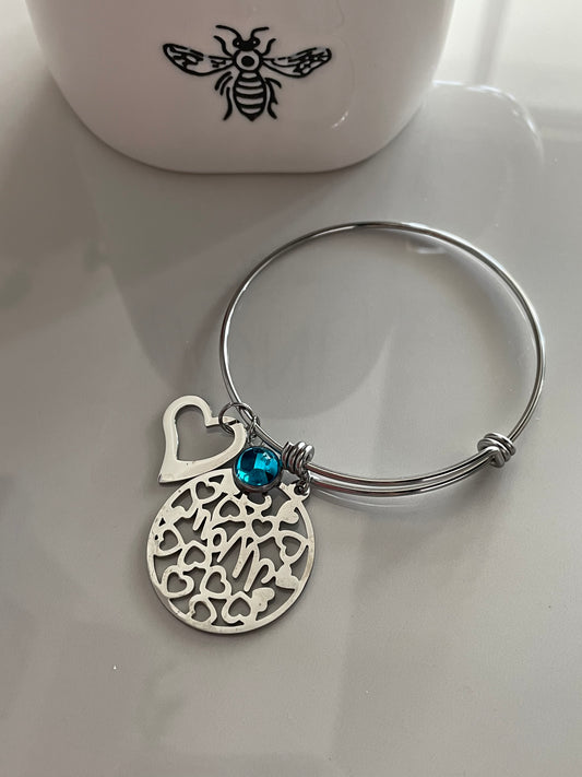 Mom Silver Bracelets