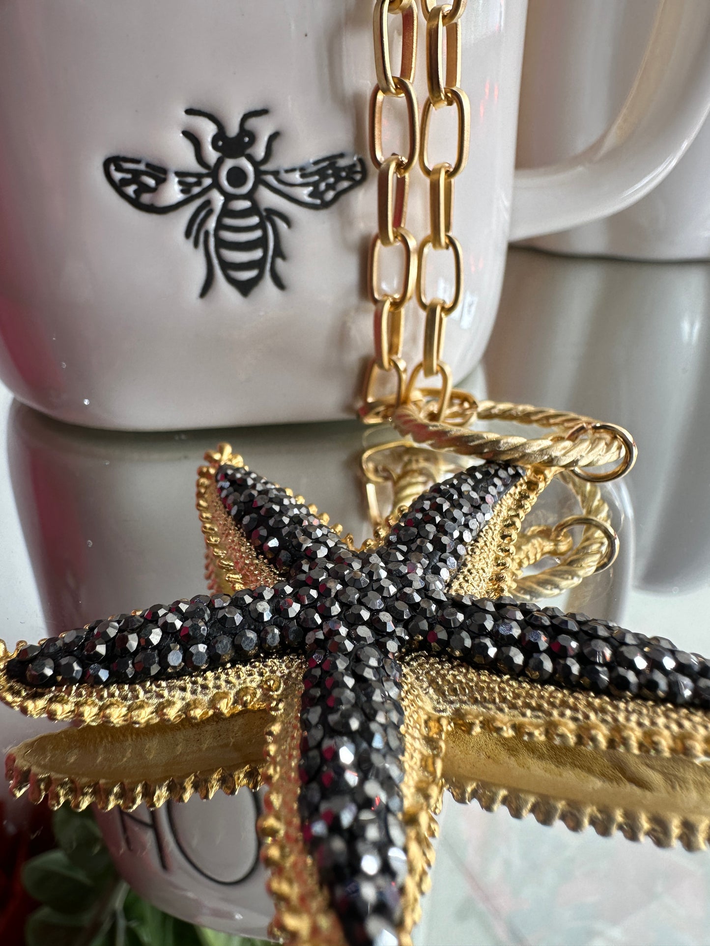 Gold Star Necklace