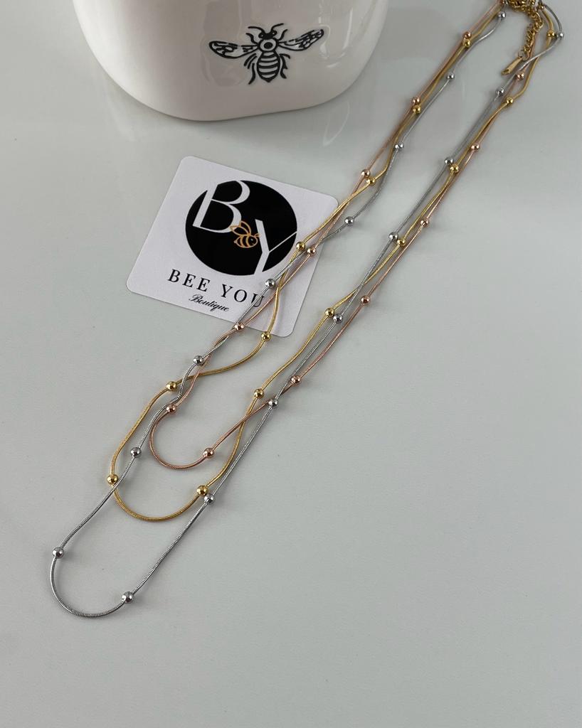 Three Layers Necklace