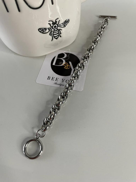 Link Silver Bracelet