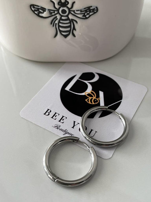 SIL 18mm Hoop Earring