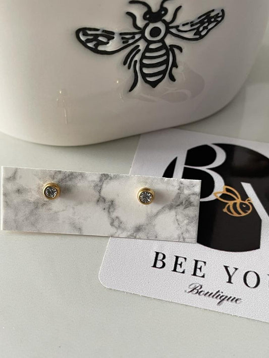 Simple Shine Kids GD Earrings