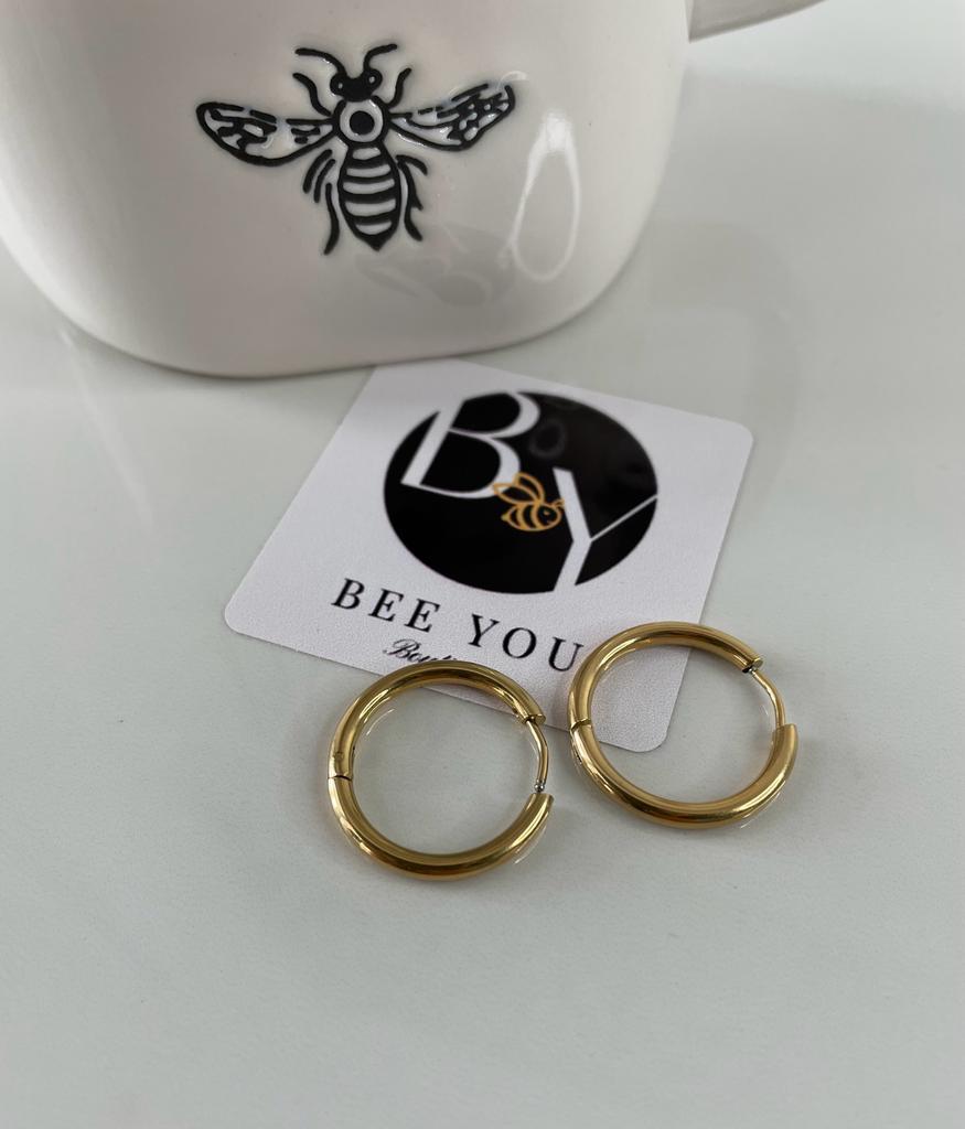 GD 18mm Hoop Earring