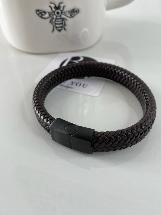 Men Brown Bracelet